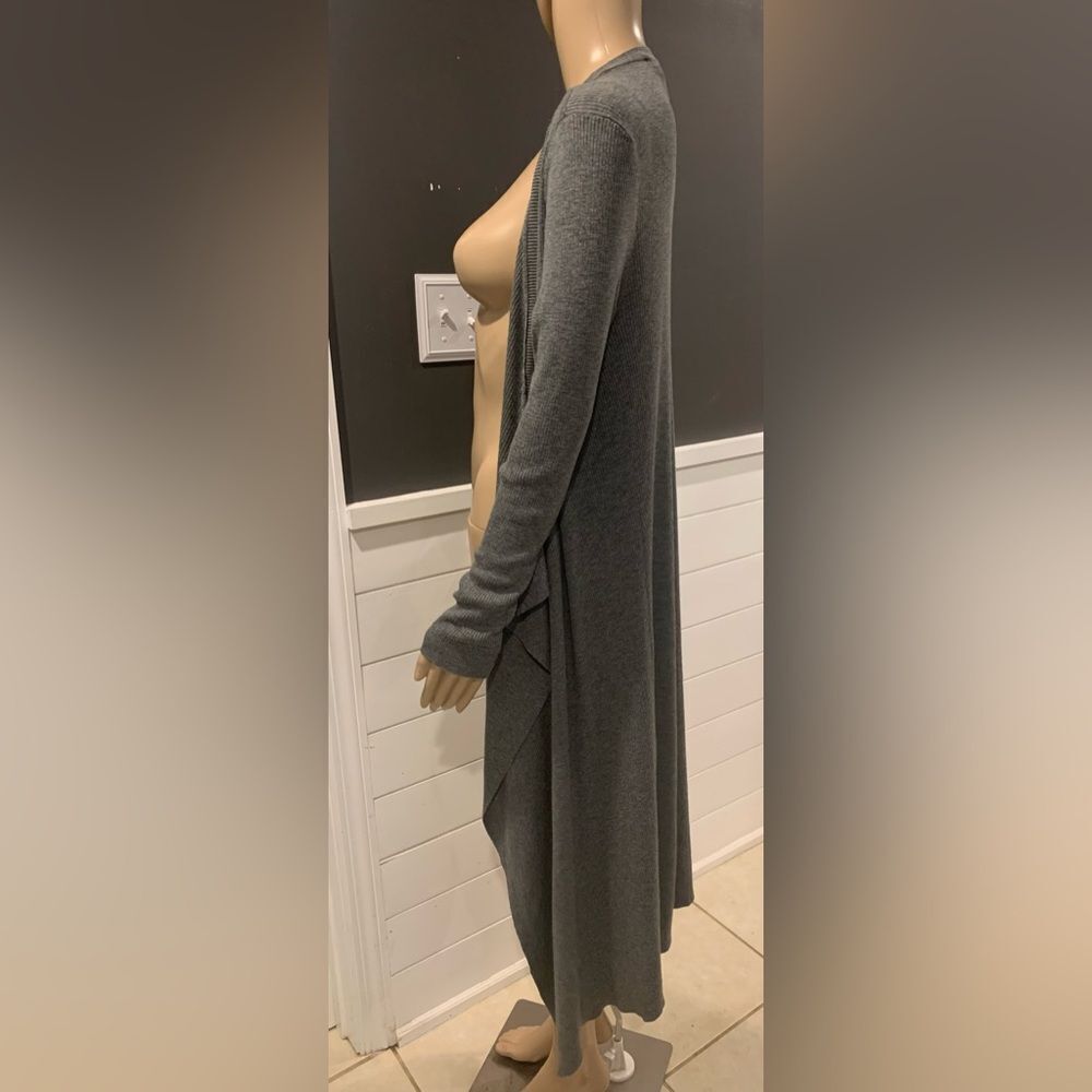 White House Black Market waterfall cardigan size M - Picture 3 of 4